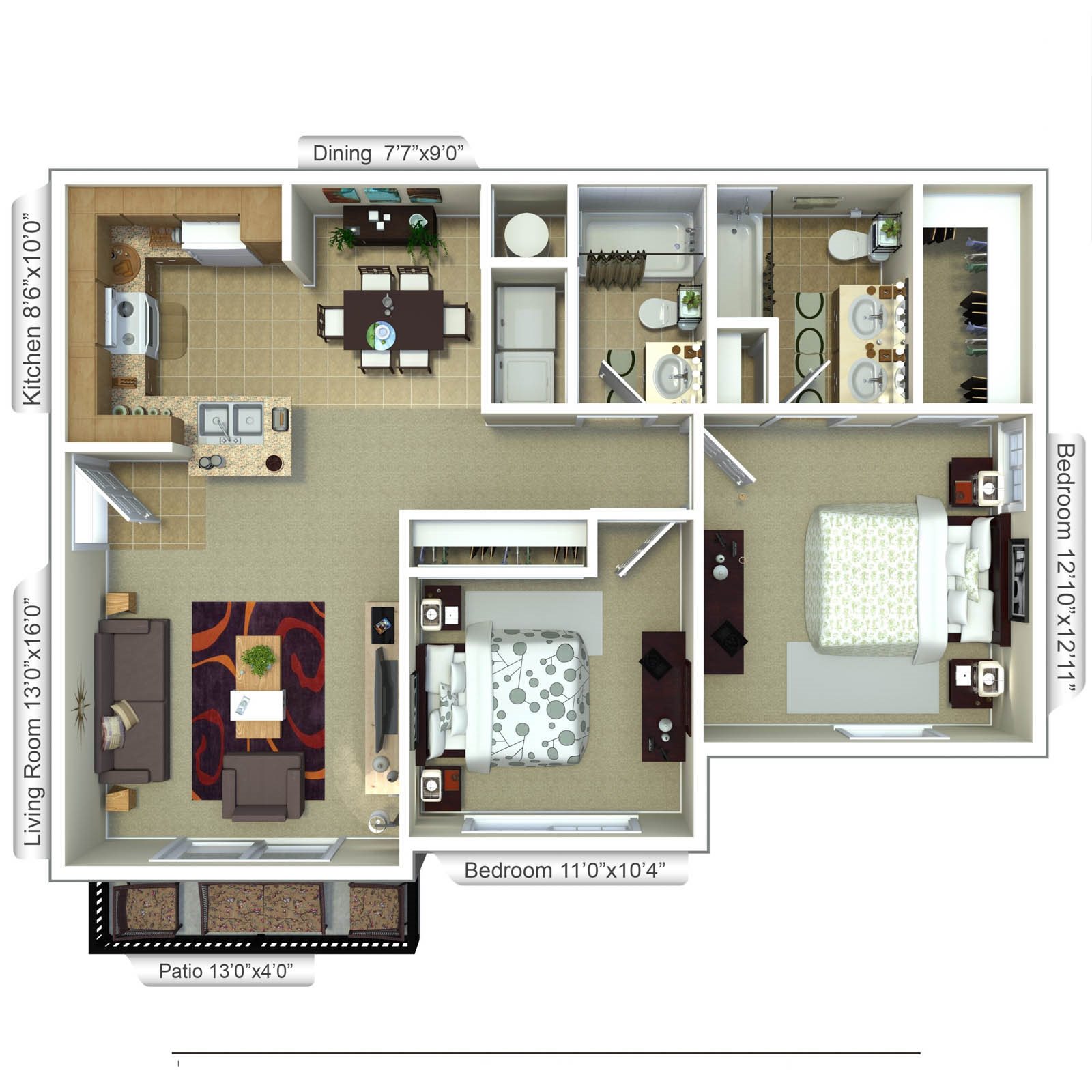 Blue Heron Floor Plan 2